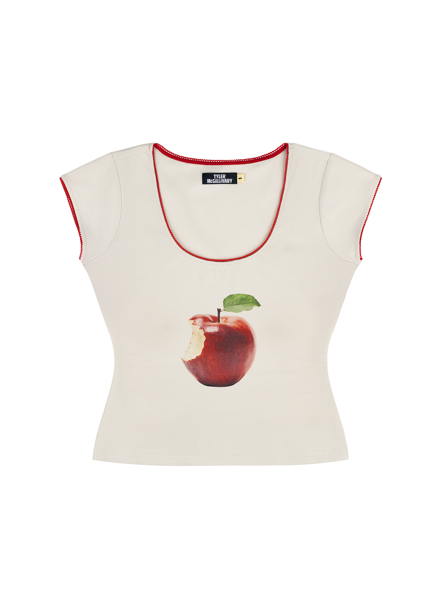 Suchmos サチモス THE APPLE TEE NATURAL Lサイズ THE APPLE TEE