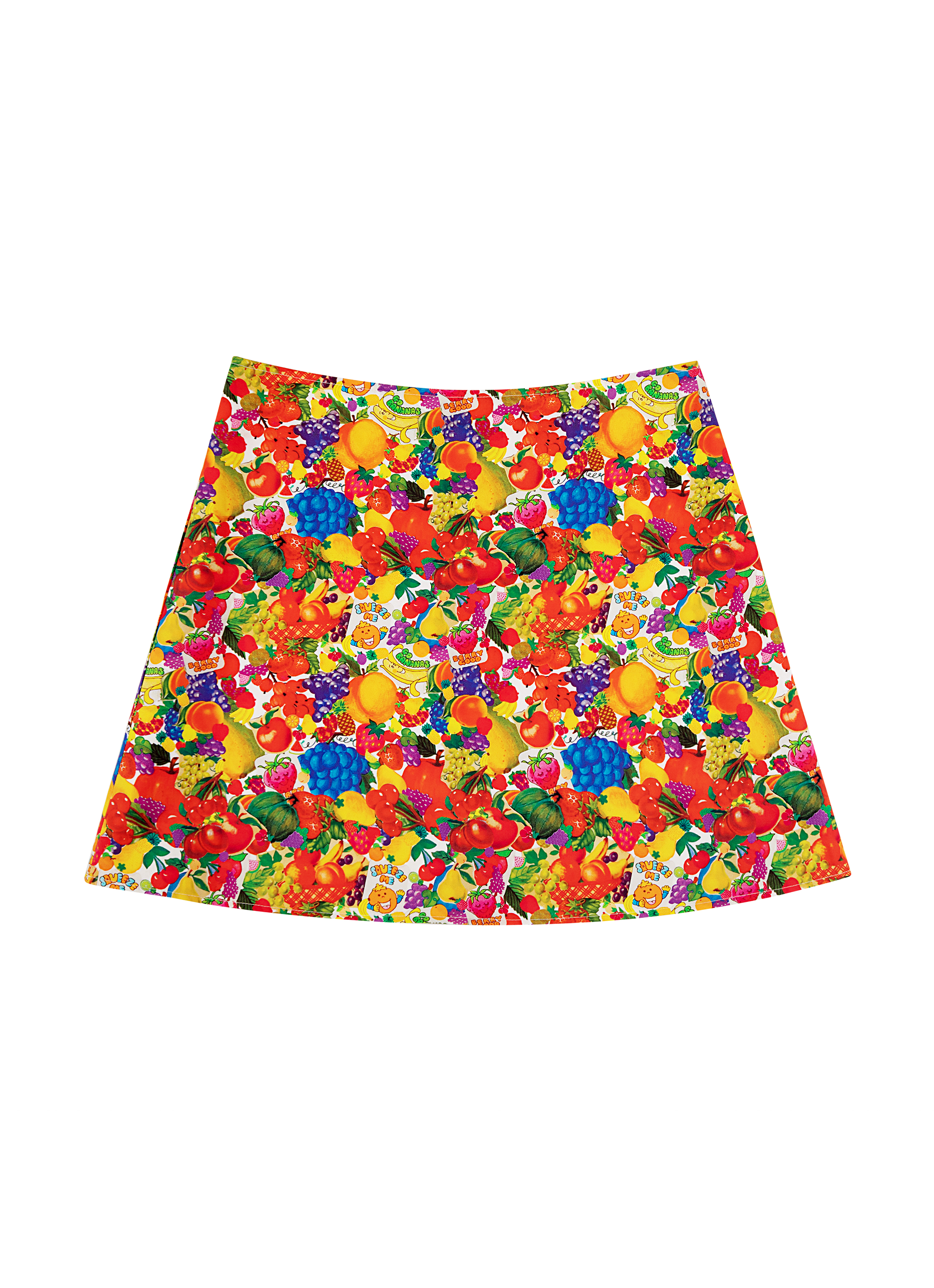 Fruit Sticker Skirt Sample