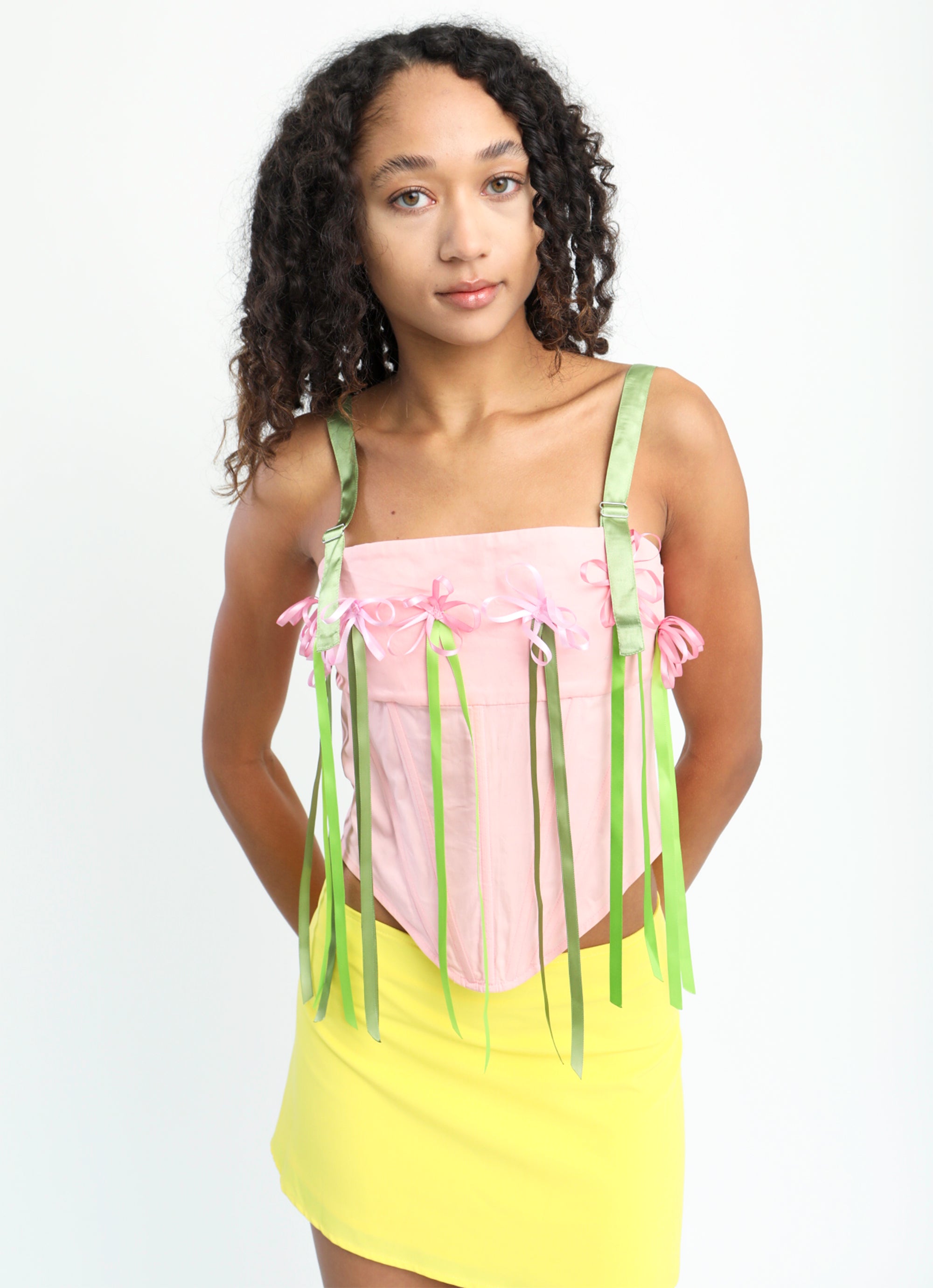 Sylvia Ribbon Corset